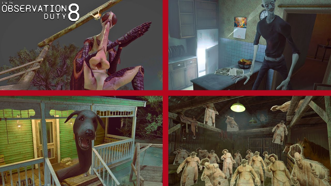 60 CRAZY Anomalies EXPOSED at The Ranch! 😱 Observation Duty 8 (normal mode)