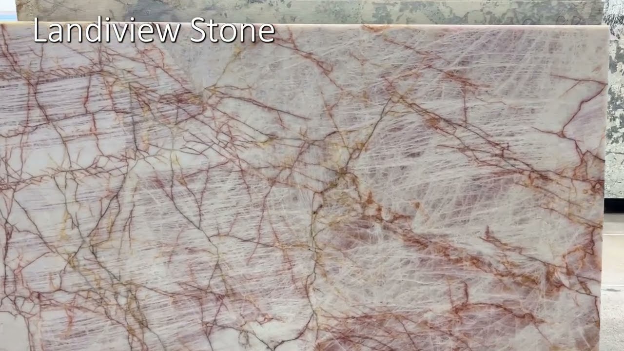 Quartzo Rosa Quartzite Pink Color Stone Slab decoration