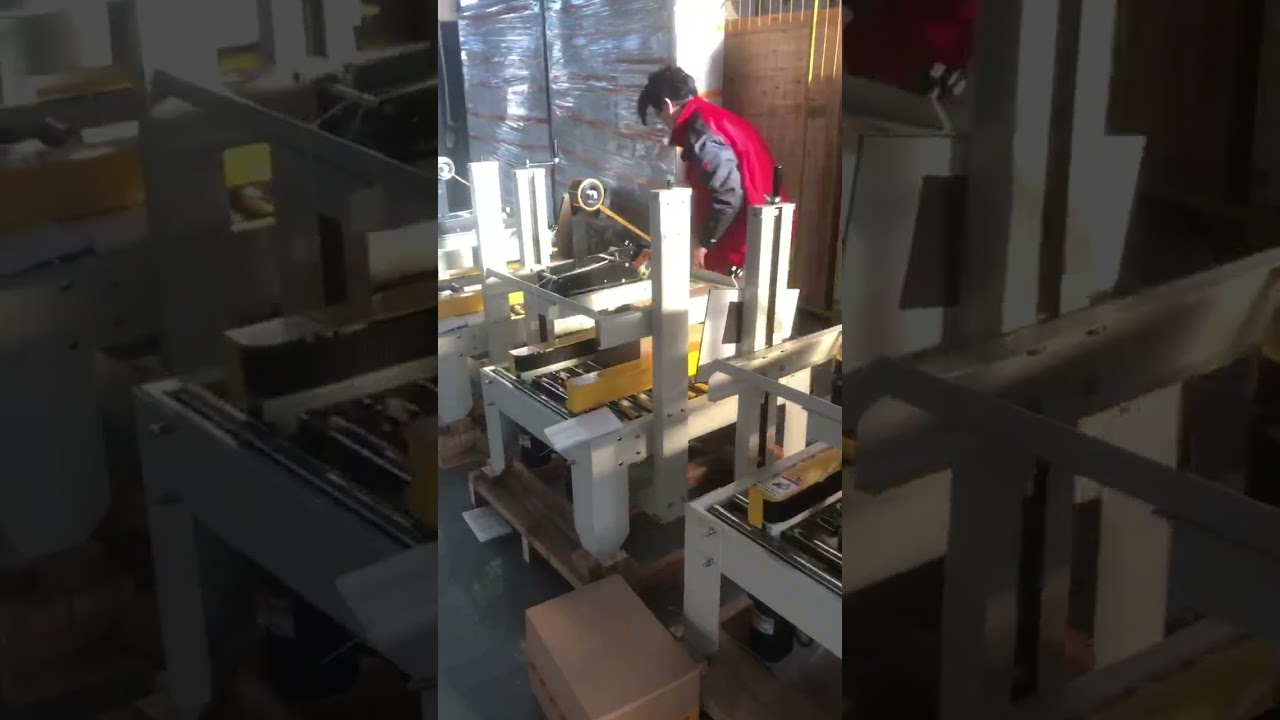 Semi automatic carton sealers #cartonsealer  #cartonsealingmachine #casesealer