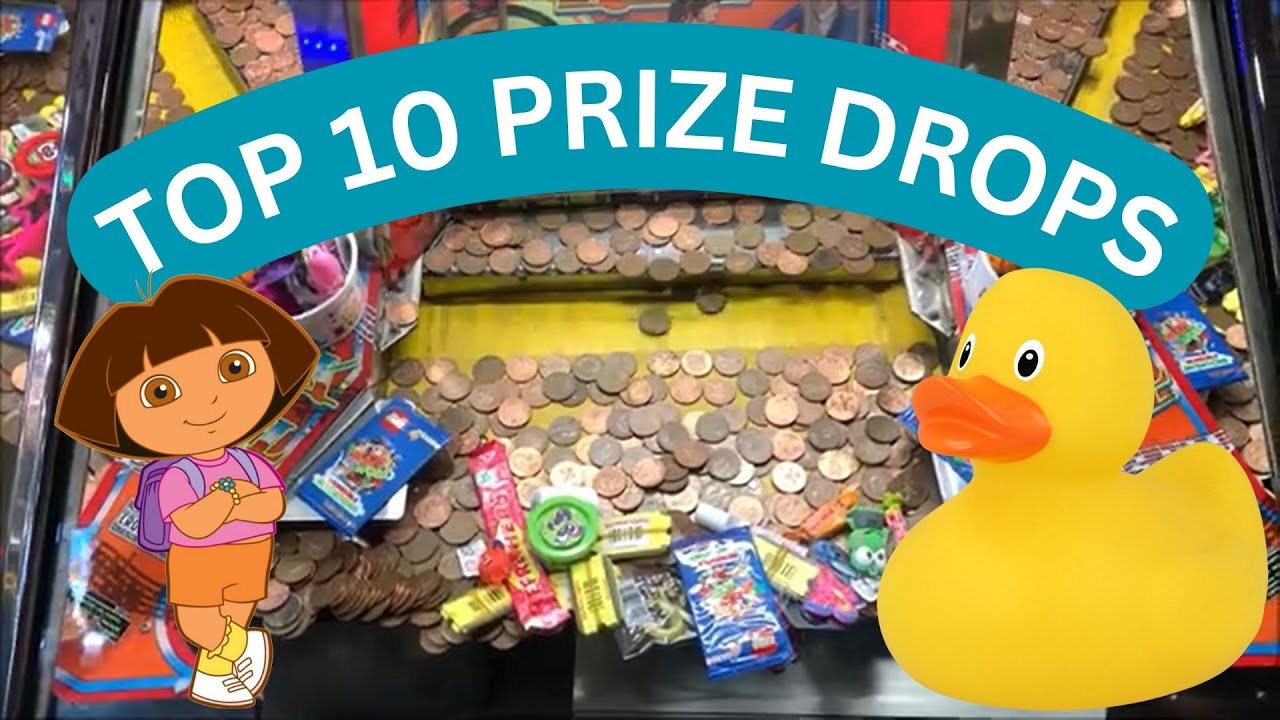 TOP 10 PRIZE DROPS | 2p COIN PUSHER | Amusement Arcades | Episodes 21-30