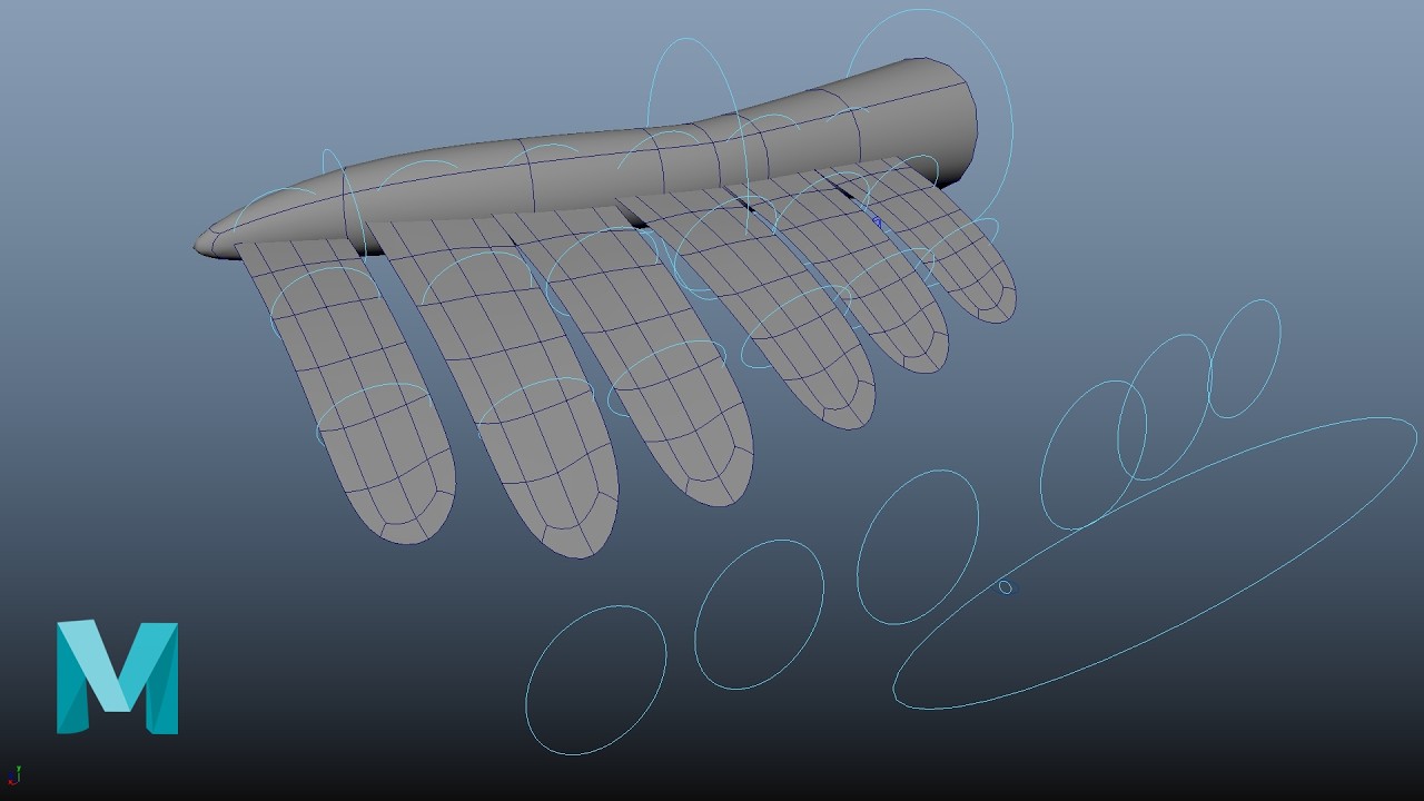 How to Rig a Bird Wing in Maya