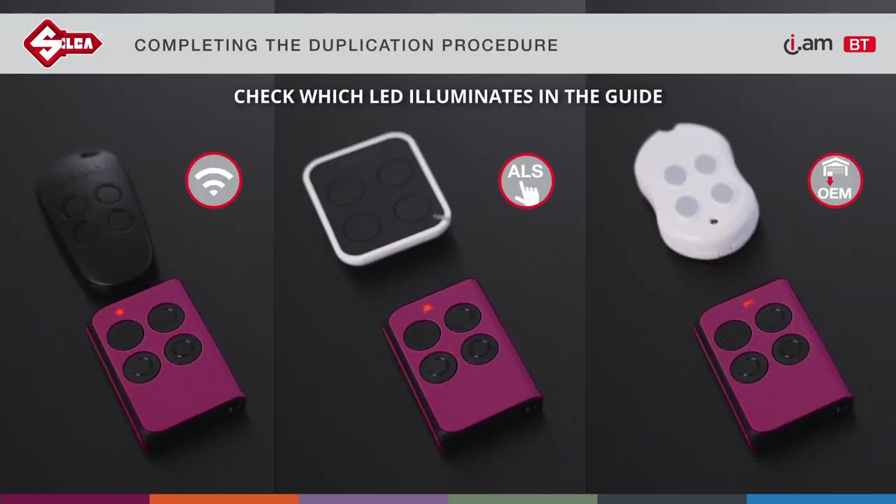 How to program a BT* Remote with Silca i.am Residential Remote