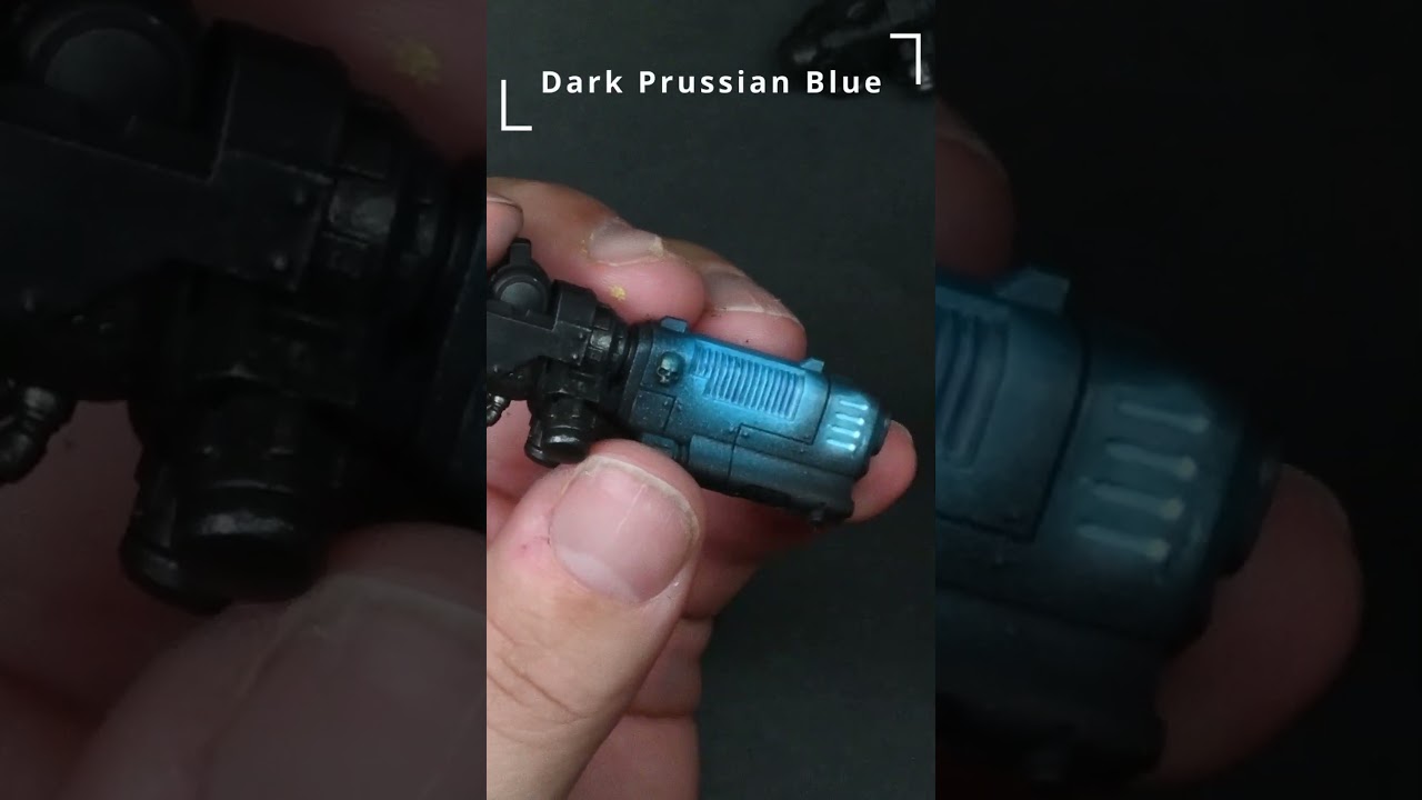Painting Plasma Cannon OSL! #warhammer40k #miniaturepainter #art #warhammer