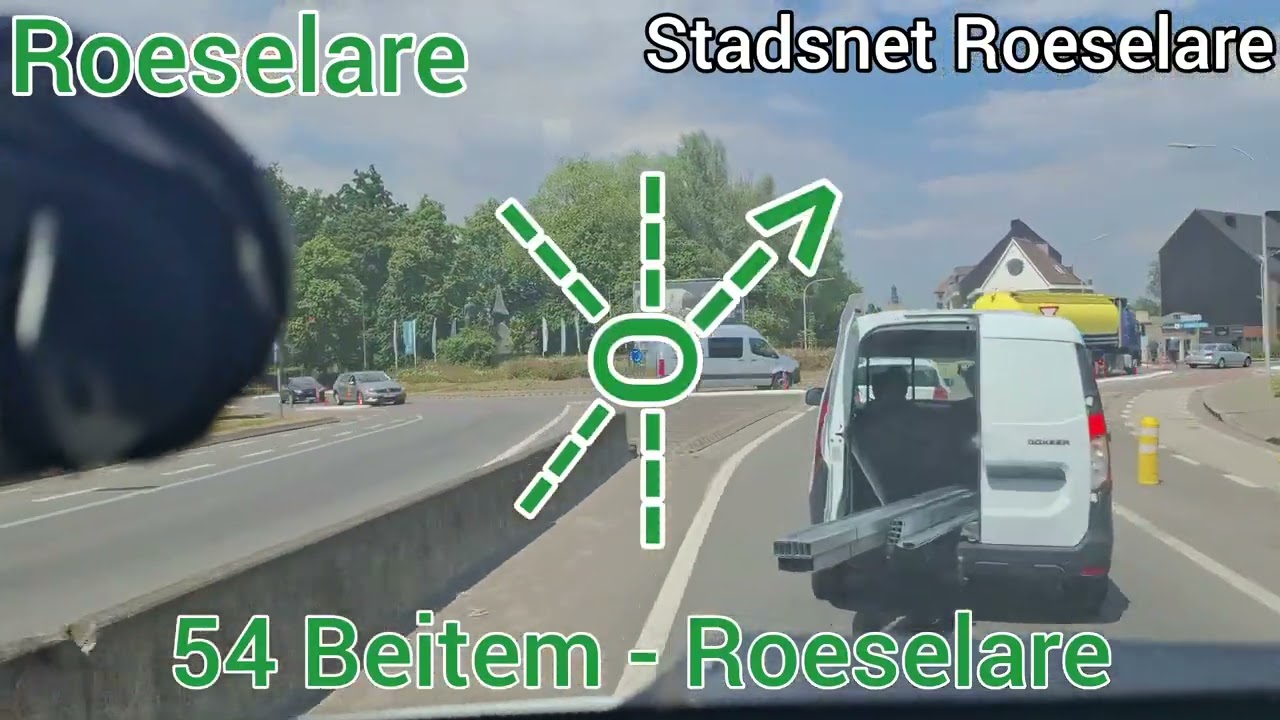 Stadsnet Roeselare lijn 54 Beitem - Roeselare