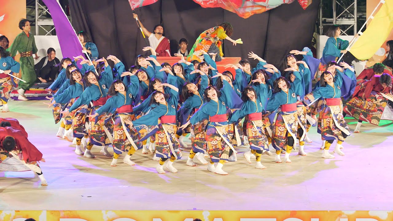 [4K] 八雲一座【ファイナル演舞】　にっぽんど真ん中祭り 2023 どまつり 日曜日　ファイナルコンテスト (中央)