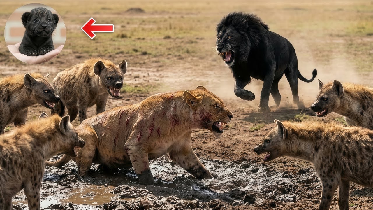 A Black Cub Cries as His Mother Leaves—Years Later, He Becomes Her Savior