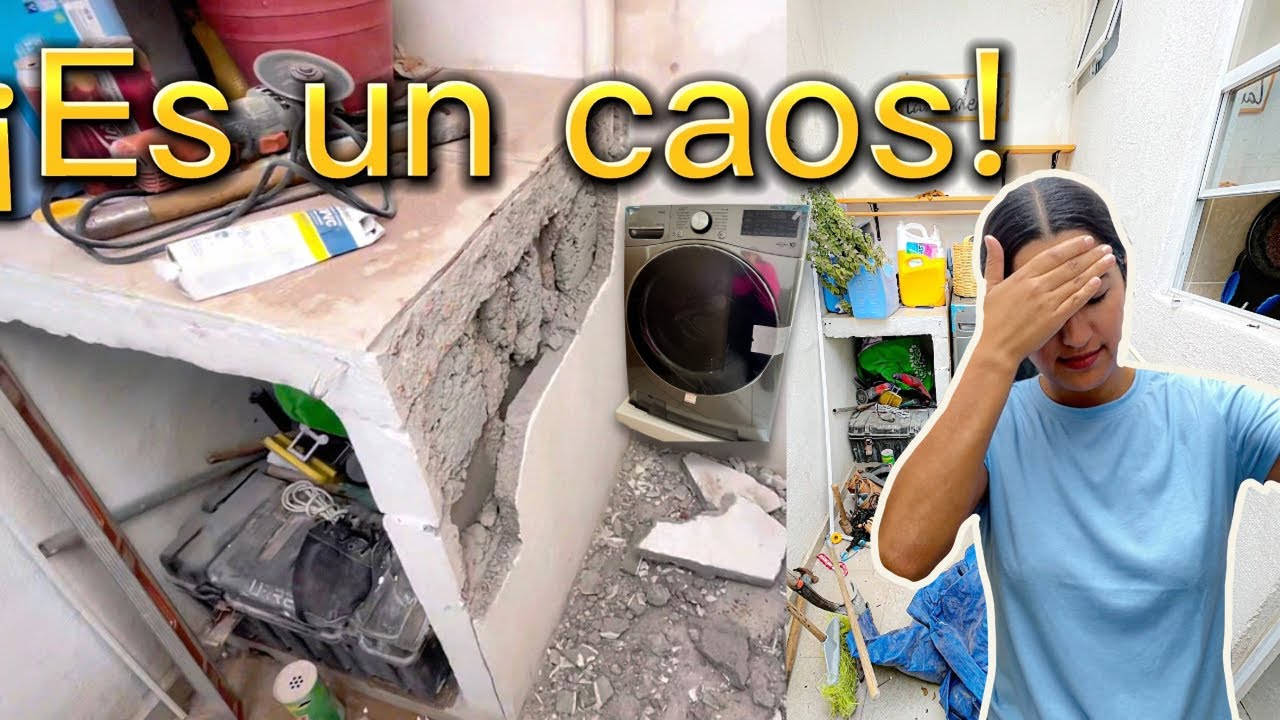 ESTO PASÓ CON LA NUEVA LAVADORA, fue agotador | Ale García