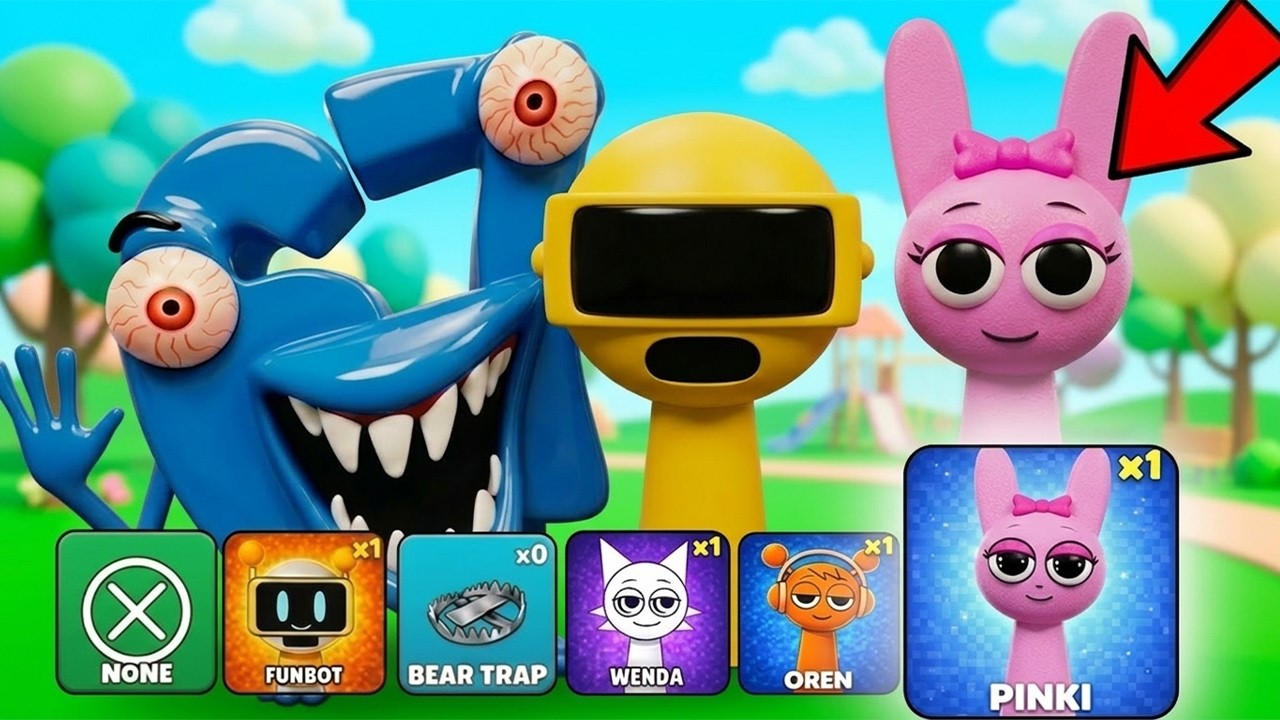 Roblox Enter Brainrot INCREDIBOX SPRUNKI 2 - NEW WEAPON