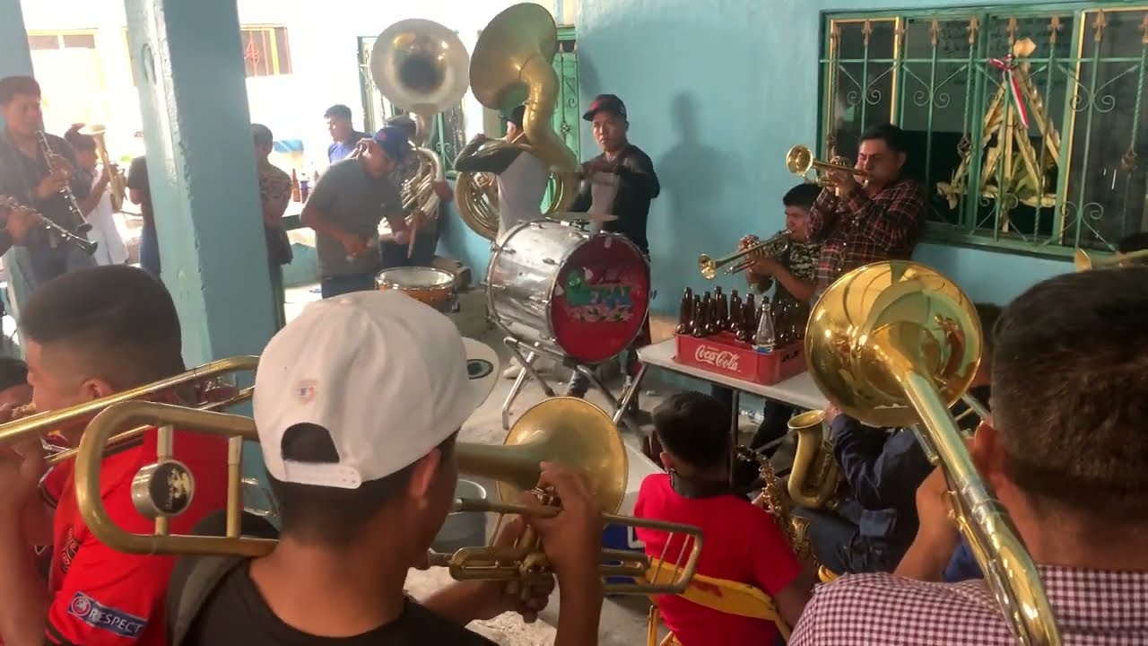 SON UNOS TIGRES BIEN HECHOS🔥🔥 y es LA BANDA PERAL DE SAN MIGUEL AHUEHUETITLÁN OAX
