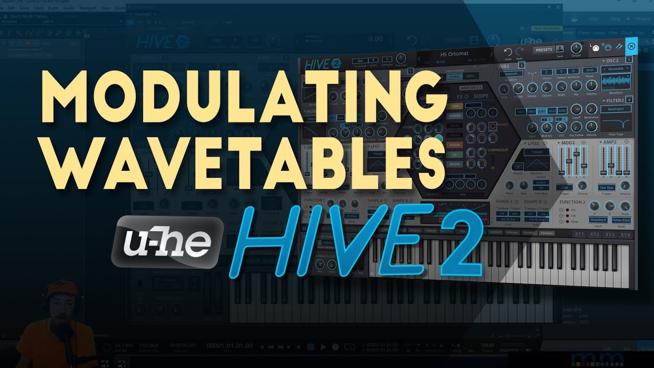 MMTV: U-he HIVE 2 Modulating Wavetables | Eric Burgess