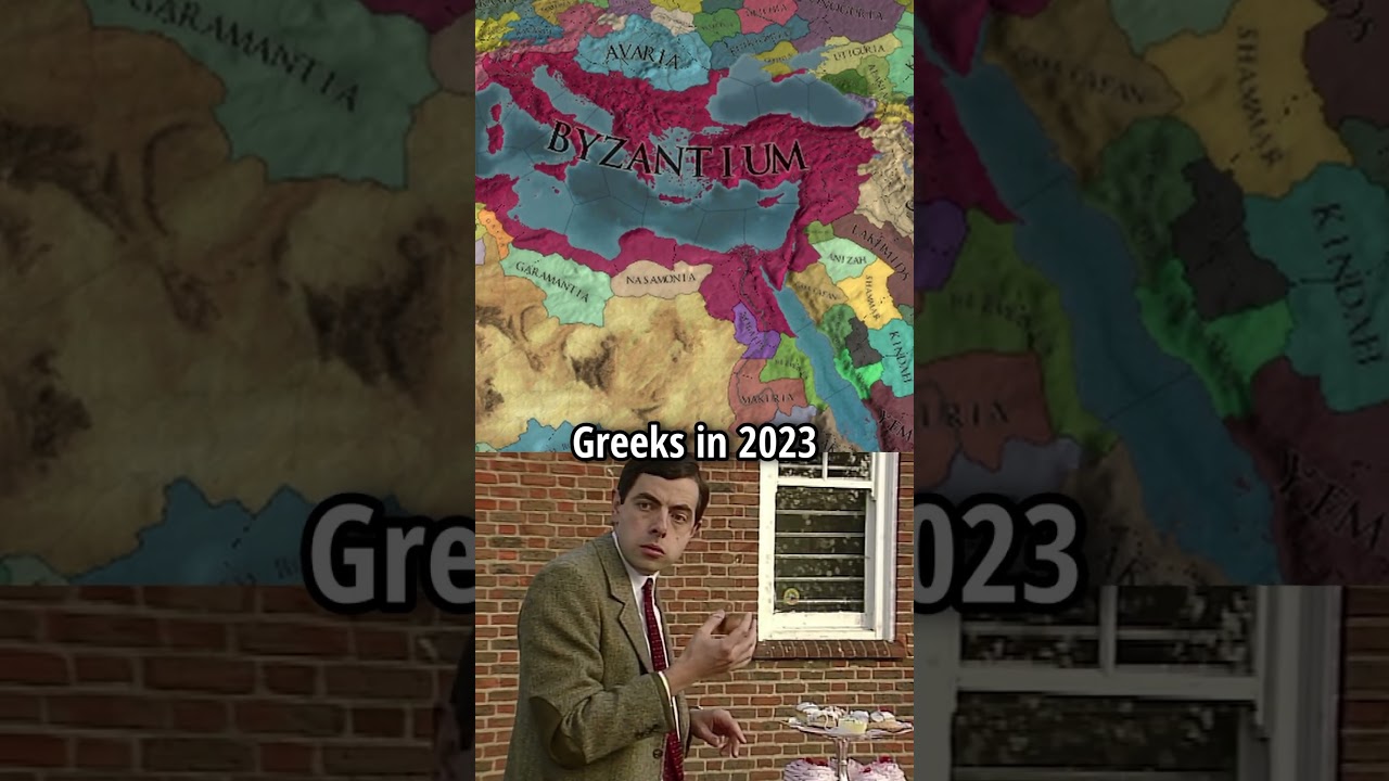 Remember the Byzantine Empire ? #greece #rome #history #eu4