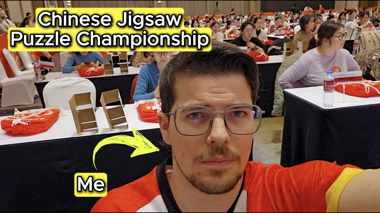 I flew to China to compete in the Chinese Jigsaw Puzzle Championship
