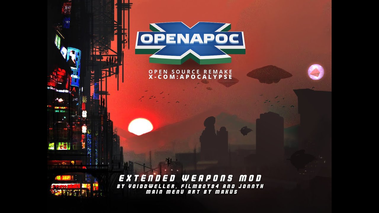 OpenApoc - Dec 2023 - Let's test the Extended Weapons Mod Preview Release - PT9 - ET Phone Home...