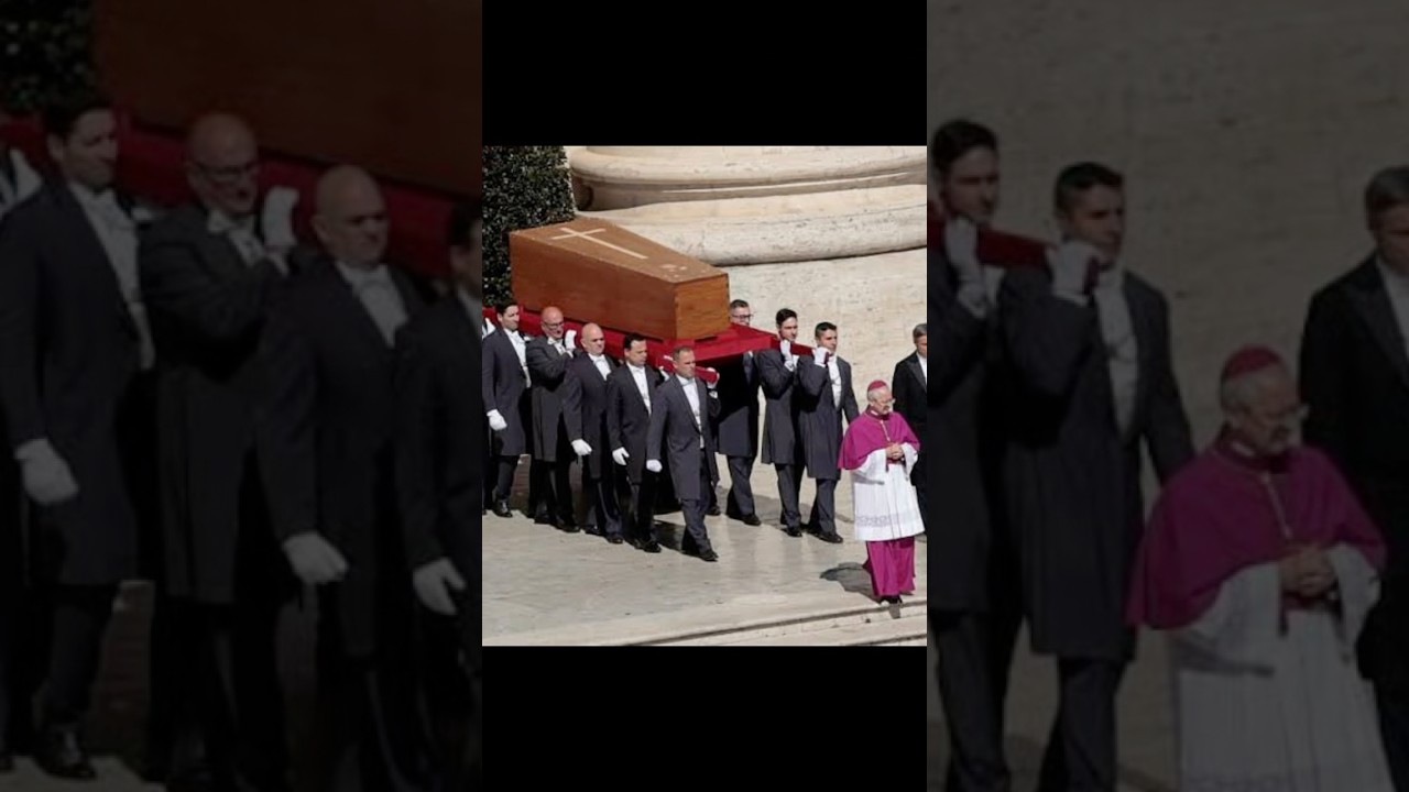 Funeral do Papa Franscisco. #papafranscisco #funeraldopapa #vaticano #noticias