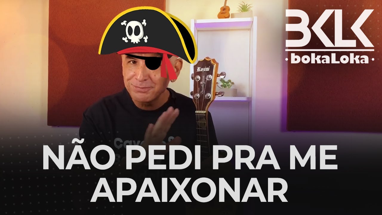 Como tocar&rdquo;N&atilde;o Pedi Pra Me apaixonar&rdquo; de forma simples no cavaquinho. #ToninhoBranco #Bokaloka