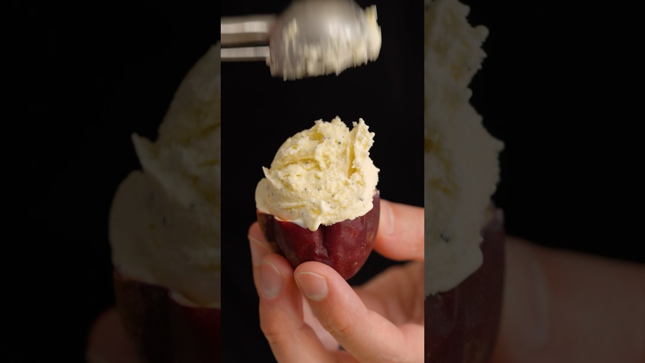 3 INGREDIENT PASSIONFRUIT ICE CREAM?!?!