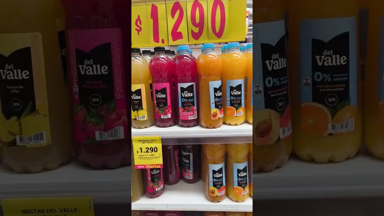 Цены на продукты в Чили