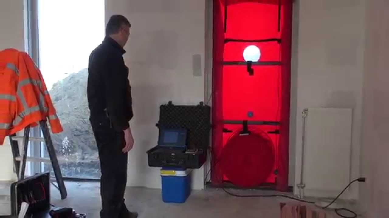 de Blowerdoortest