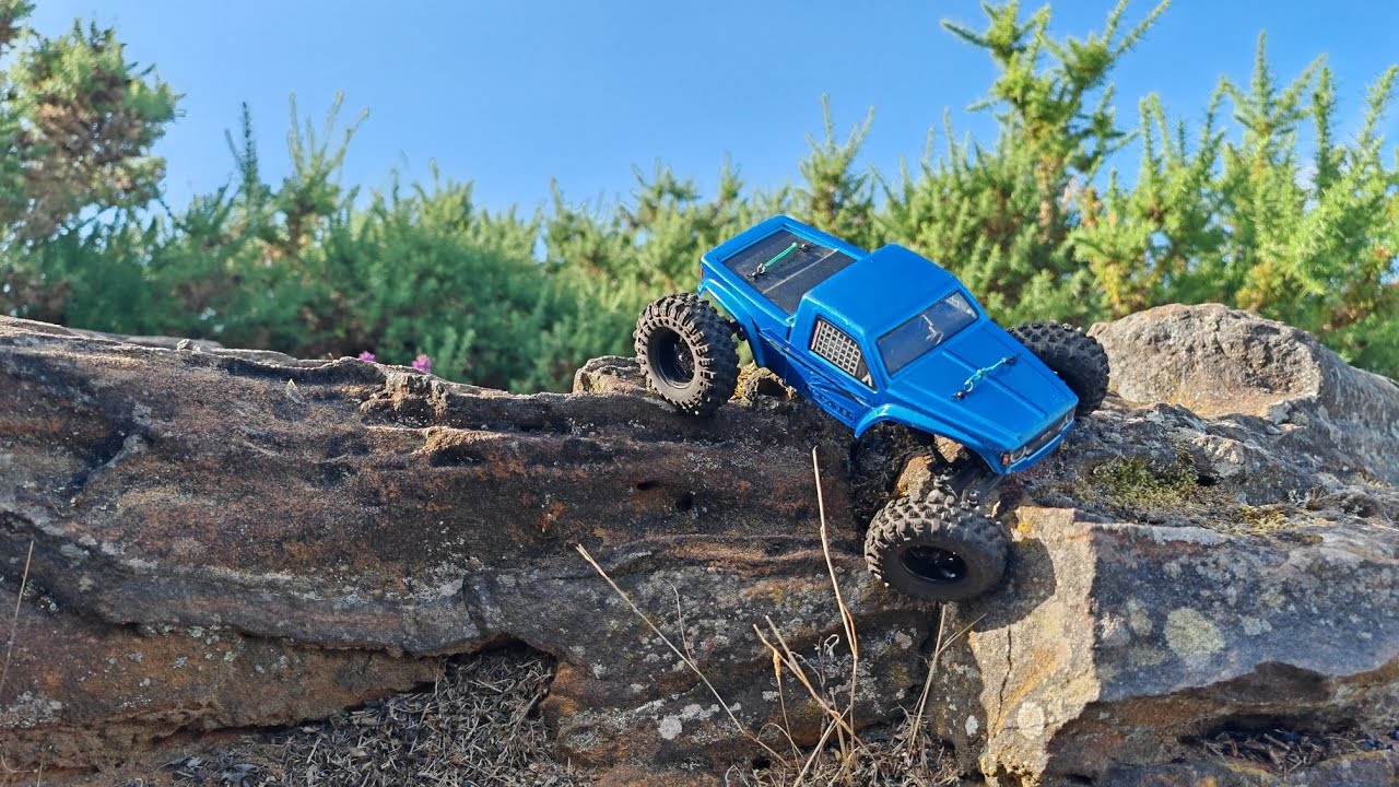 FTX Utah Brushless On The Rocks! #furitek #rc  #4x4  #rockcrawler  #ftx #rccar