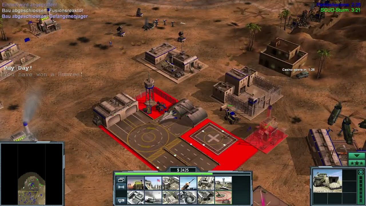 C&C Generals Mission Operation Caesars Palace (Deutsch)
