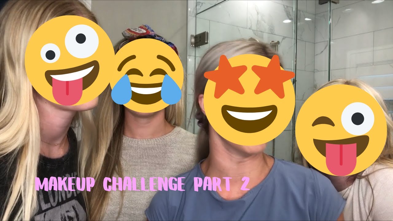 THE BOYS TAKE OVER AND DO OUR MAKEUP PART 2 :/