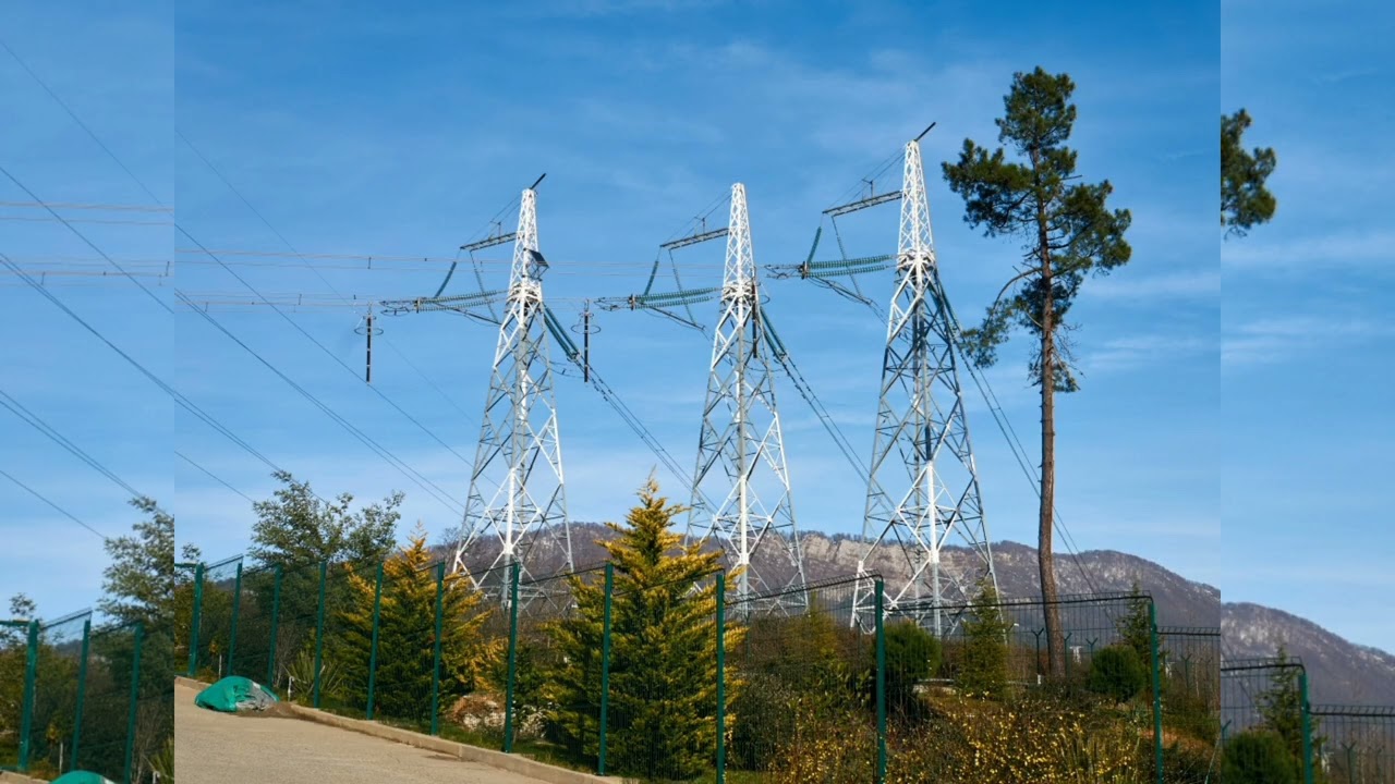 500 kV Power Lines 🇷🇺🇦🇿🇬🇪