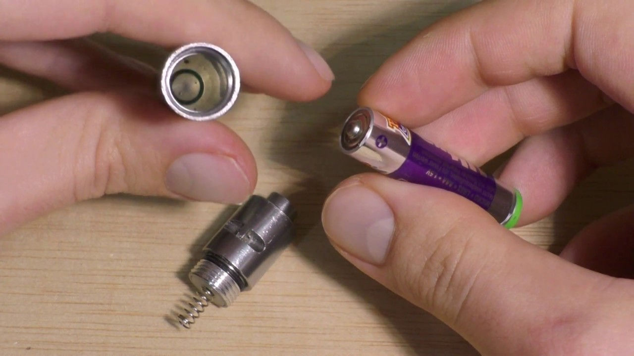 Reparar botón linterna