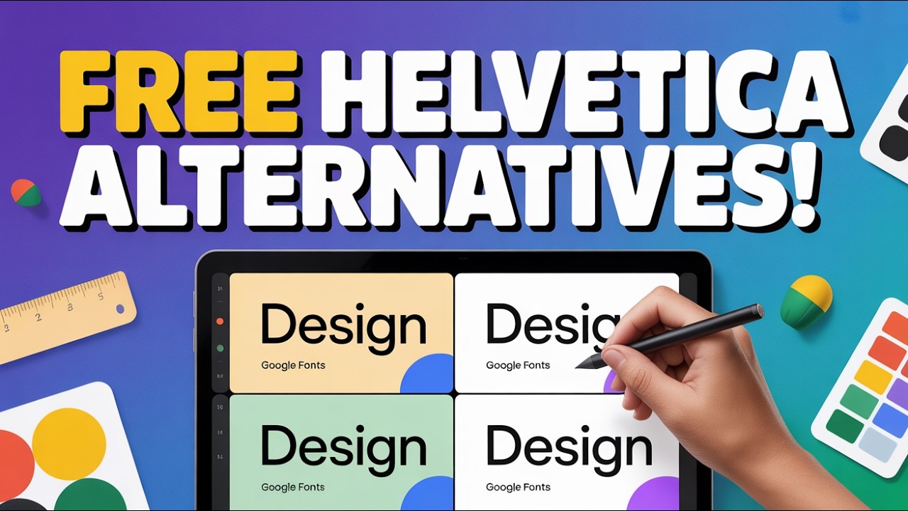 5 лучших шрифтов Google Fonts, похожих на Helvetica