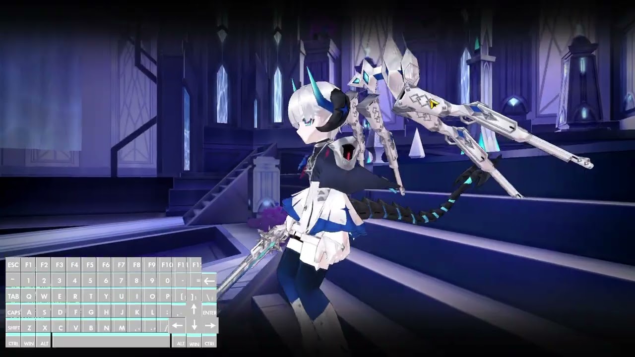 [Elsword/엘소드] 이위 여왕의 알현실[3단계] 9:46 (1페 노벽딜)