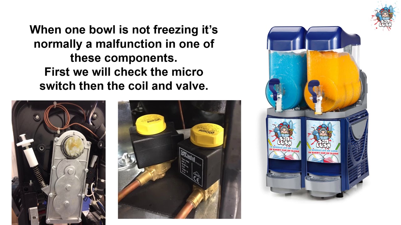 Slush Machine one bowl not freezing