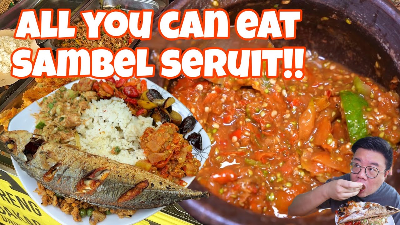 GAK TAKUT RUGI.. AMBIL LAUK SEMAUNYA, SAMBAL DAN SAYUR ASEM GRATIS SEPUASNYA !