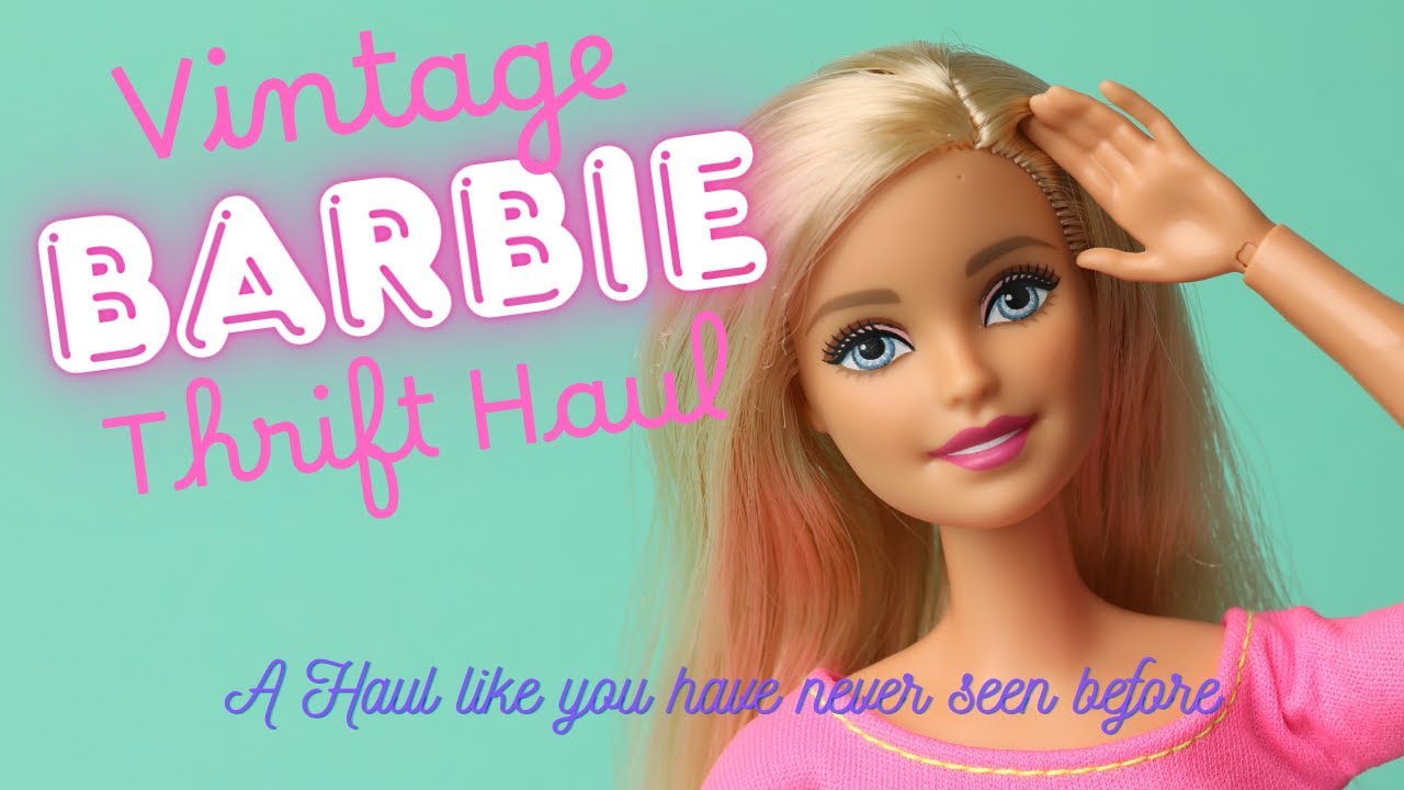 Vintage Barbie Clothing & Accessories Thrift Haul - Barbie Doll Collectibles 60's 70's 80's 90's