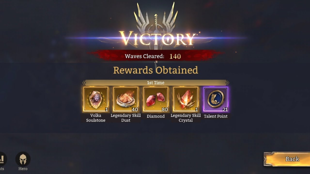 Watcher of realms Tide wave 140 cleared