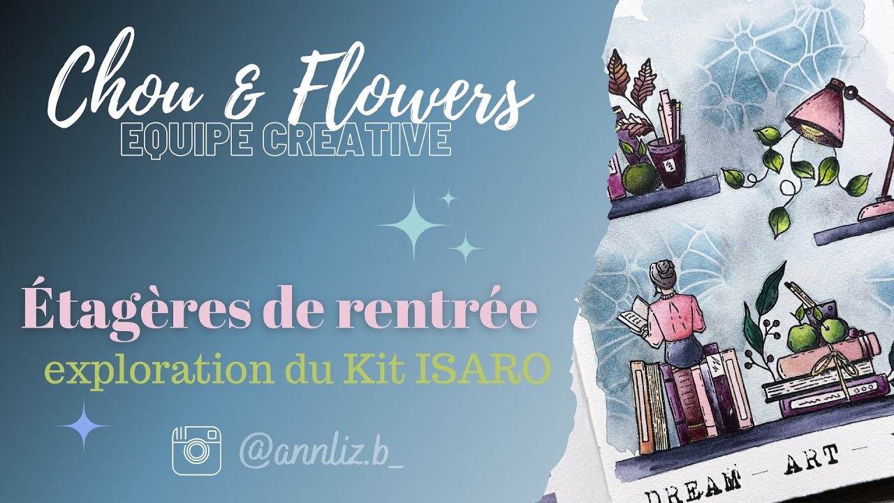 Exploration du kit aquarelle ISARO « l’orée des bois »
