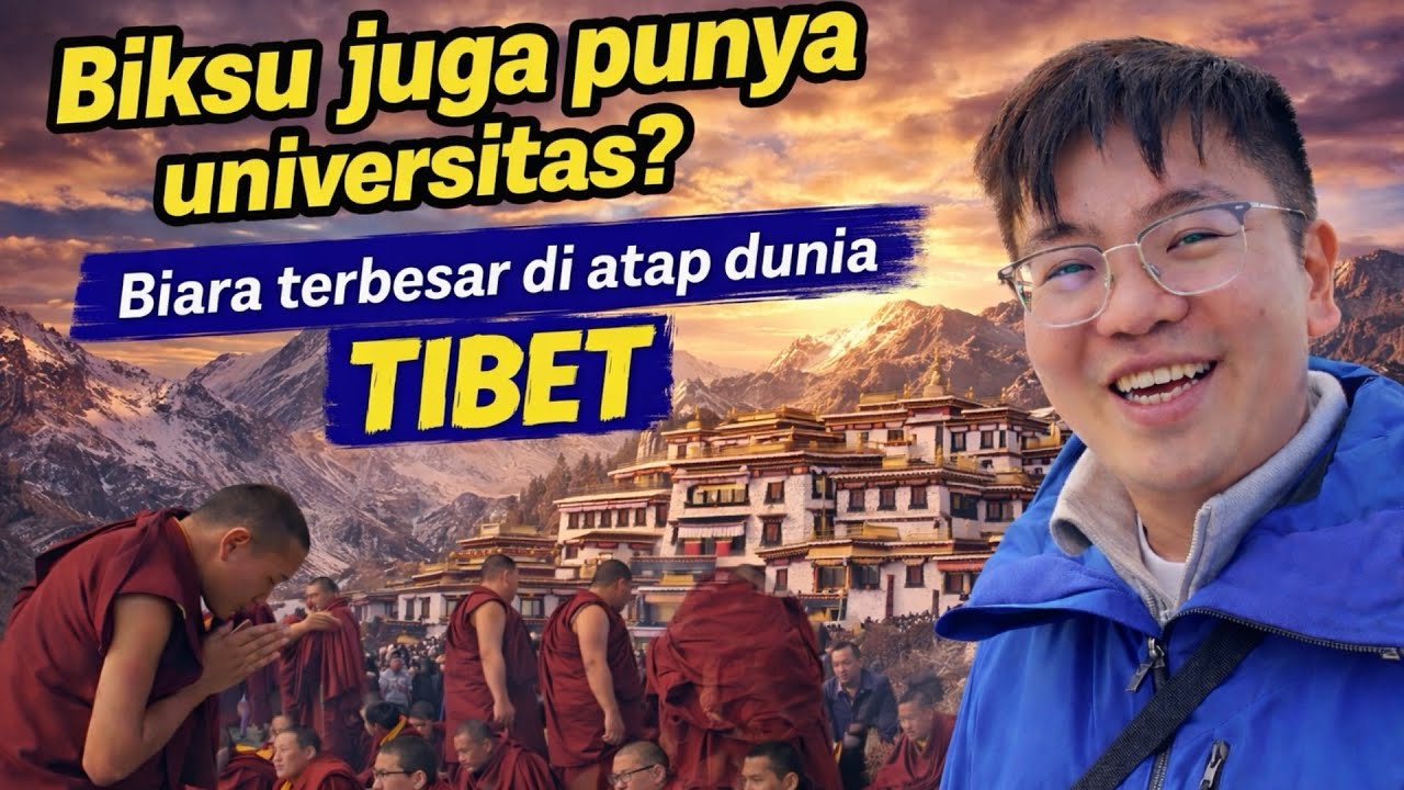 Hari Pertama di TIBET, Mengunjungi Biara Terbesar di Lhasa, Tibet 