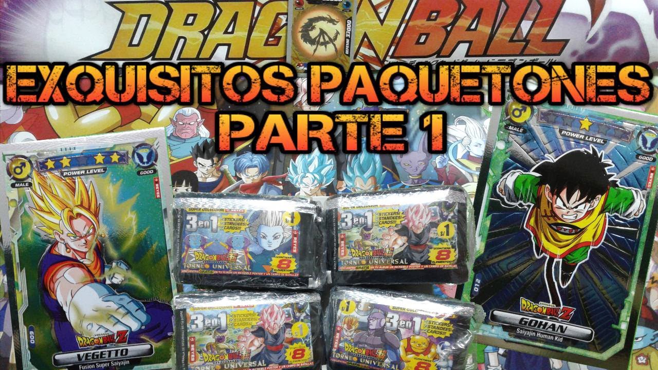 APERTURA DRAGON BALL SUPER CARTAS 3 REYES PARTE 1 | CHRIZ ART