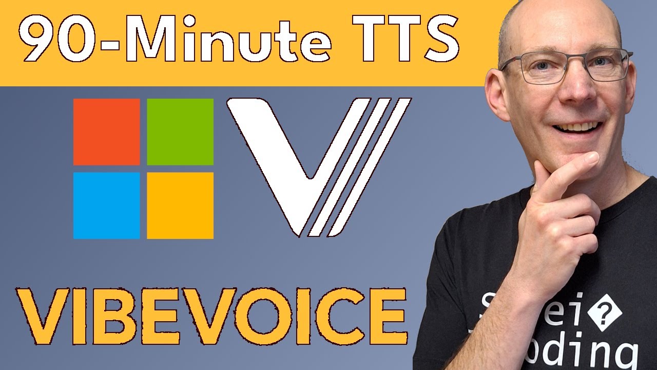 Microsoft VibeVoice Tutorial: 90-Minute Multi-Speaker TTS
