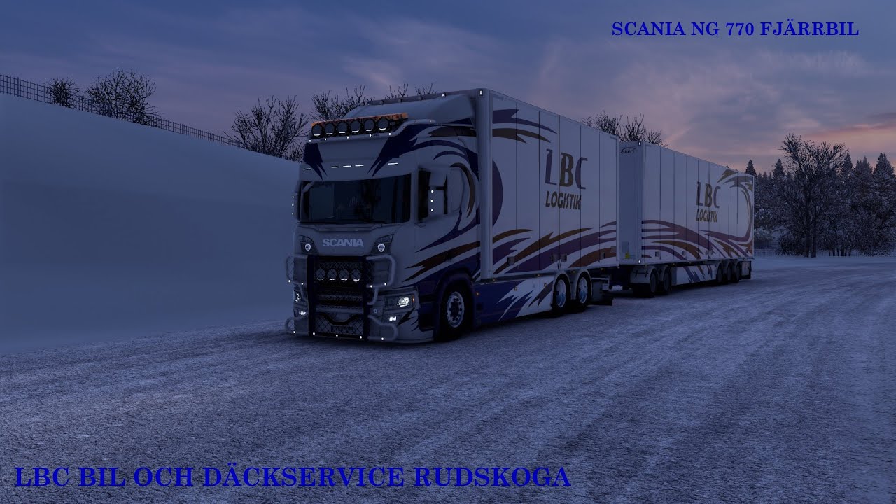 Bil och Däckservice Rudskoga LBC | Scania NG R770 | Ets2 1.46 | Promods