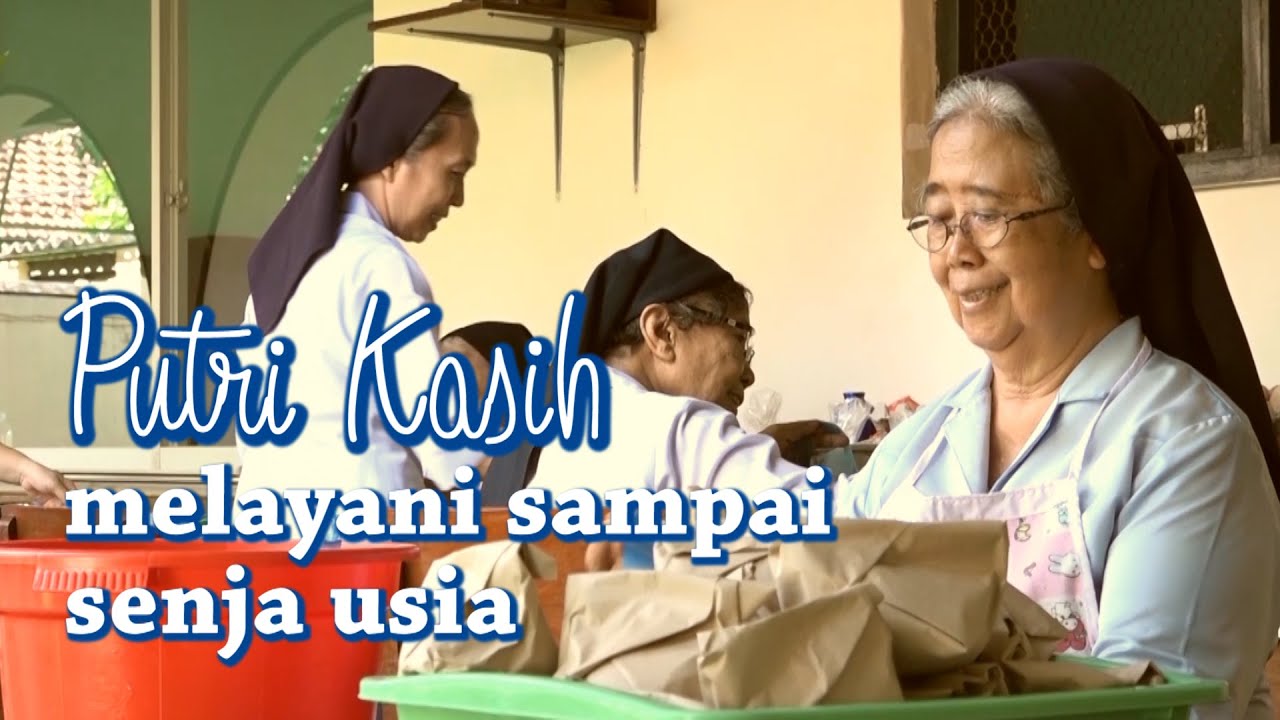 Suster Lansia, Tetap Setia Melayani,  sebagai Putri Kasih . #putrikasih
