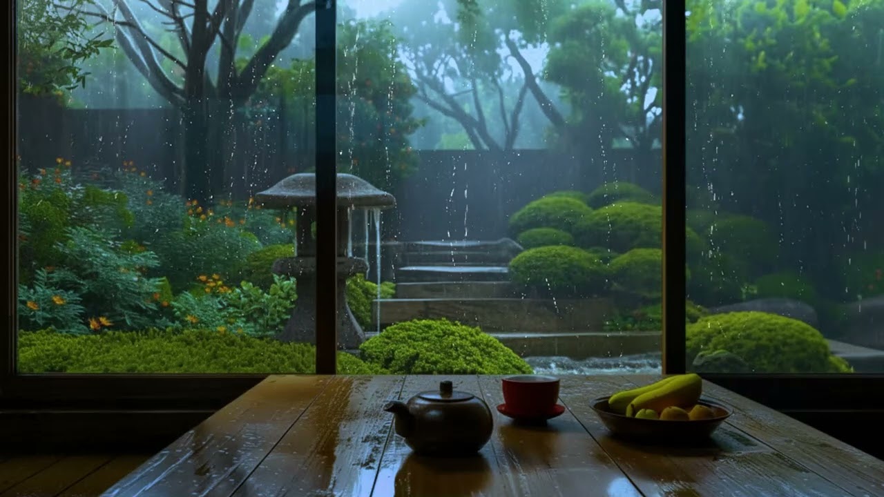 The Peaceful Sound of Rain, Nature’s Music for Sleeping, Relaxing and Relieving Stress