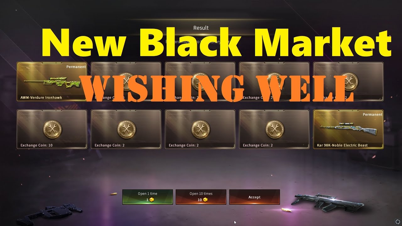 Crossfire West - [New] Wishing Well New Black Market