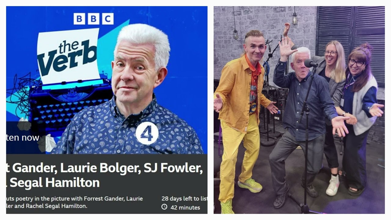 BBC Radio 4 The Verb - Ian McMillan, SJ Fowler and more.