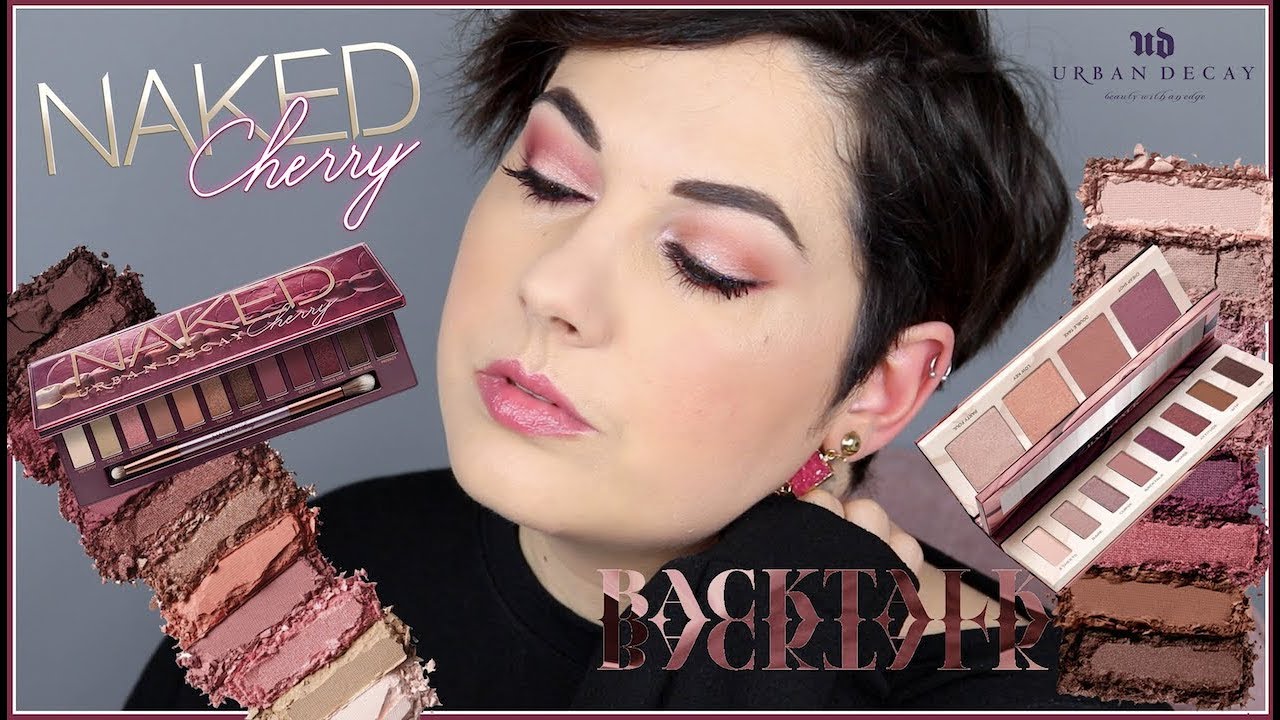 URBAN DECAY: BACKTALK vs NAKED CHERRY 💜 REVIEW+LOOK⎥Monica Vizuete
