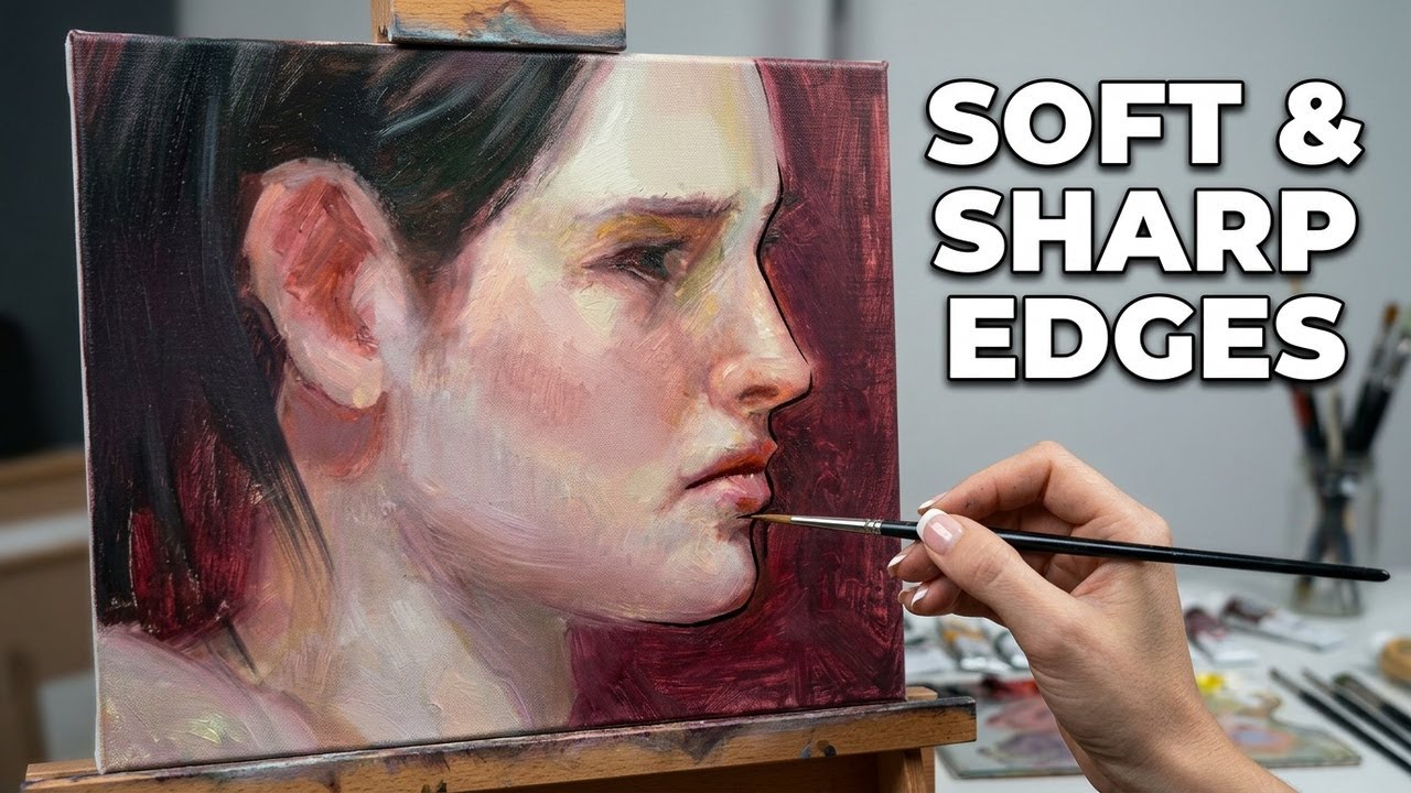 Soft vs. Sharp lines: Painting Techniques 