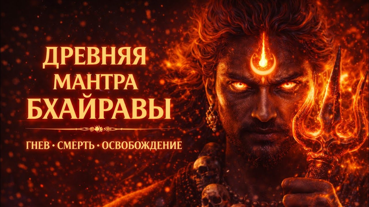 Когда нужен порядок, защита и прекращение хаоса — эта мантра Бхайравы ставит жёсткие границы