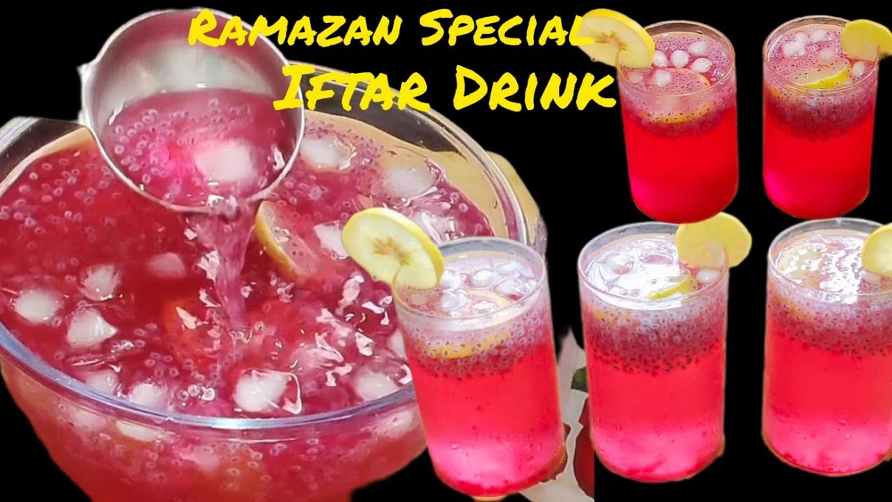 Ramzan Iftar special Refreshing Sarbat| Ek Baar Zaroor Banaye RoohAfza Lemon Drink | Rose Mojito | 