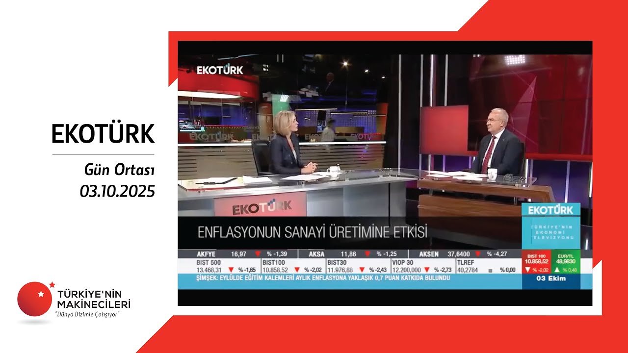 TİM Başkan Vekili ve Makine İhracatçıları Birliği Başkanı Kutlu Karavelioğlu – EKOTÜRK