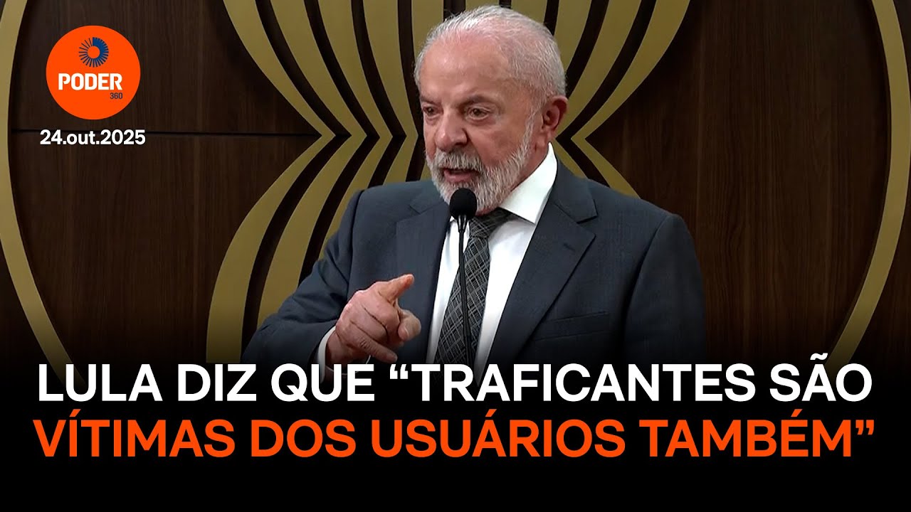 Lula diz que &ldquo;traficantes s&atilde;o v&iacute;timas dos usu&aacute;rios tamb&eacute;m&rdquo;