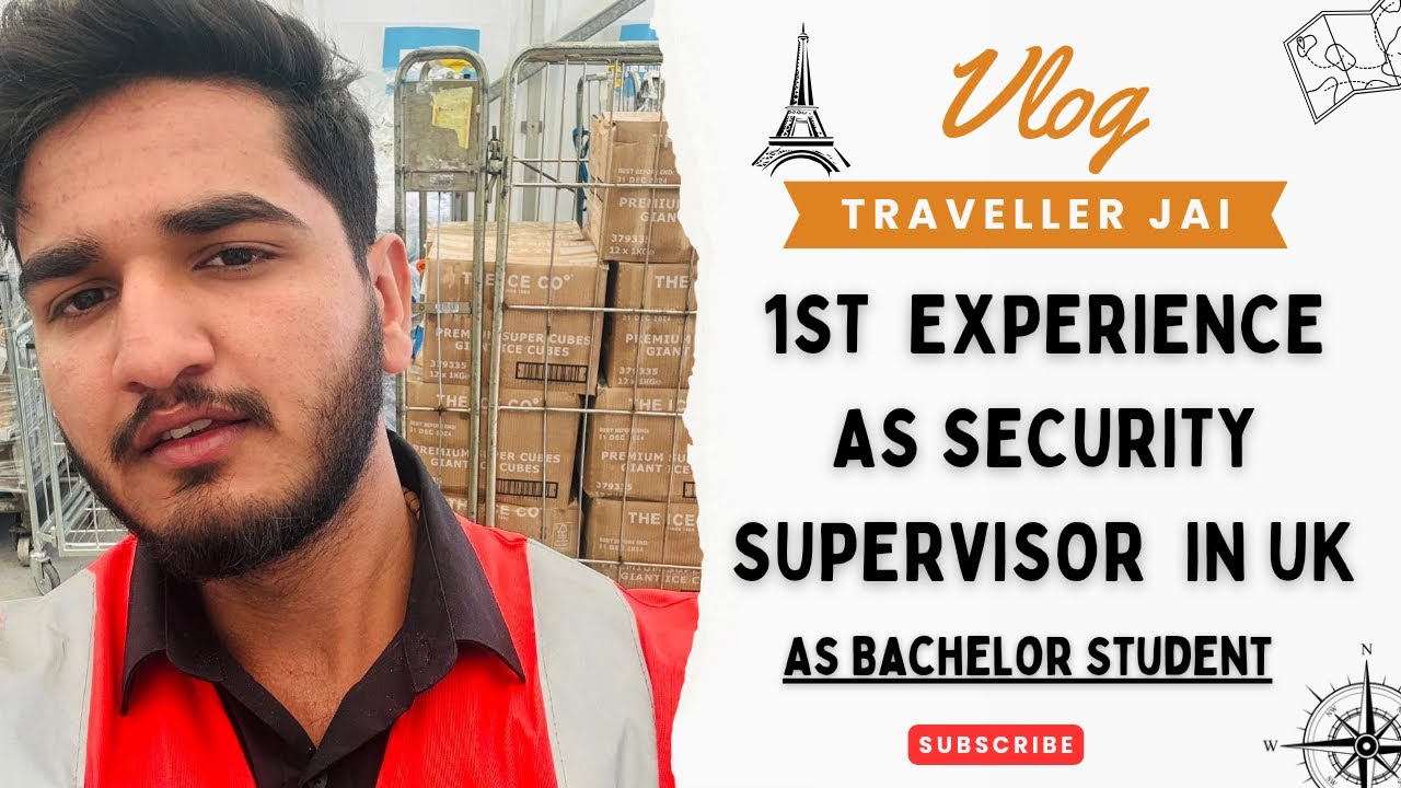 First Day as a Security Door Supervisor in the UK. Bachelor Student
