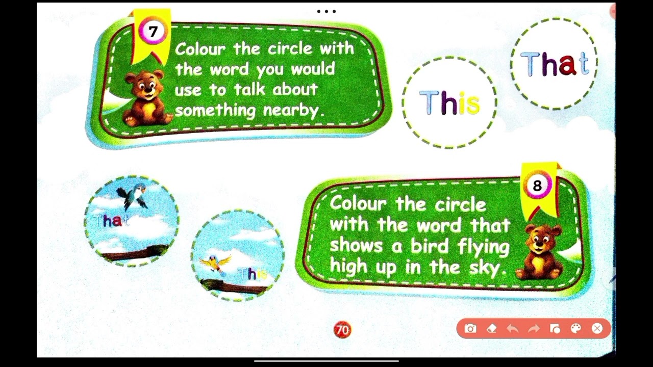 Practice Paper of Little Star ENGLISH Olympiad Exam for Class LKG | Silverzone English Olympiad Exam